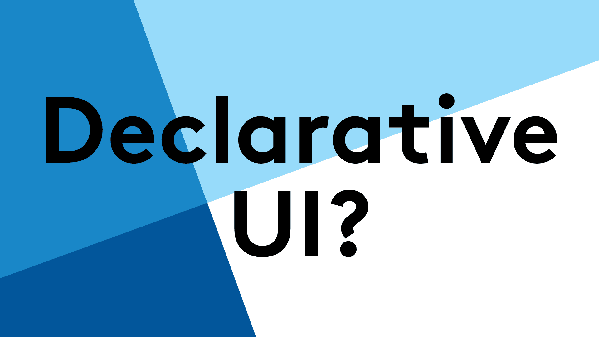 Declarative header